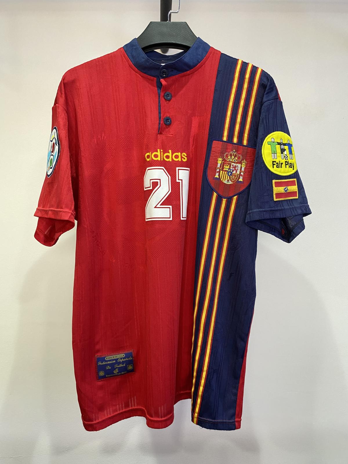 Spain 1996/98 Home Shirt